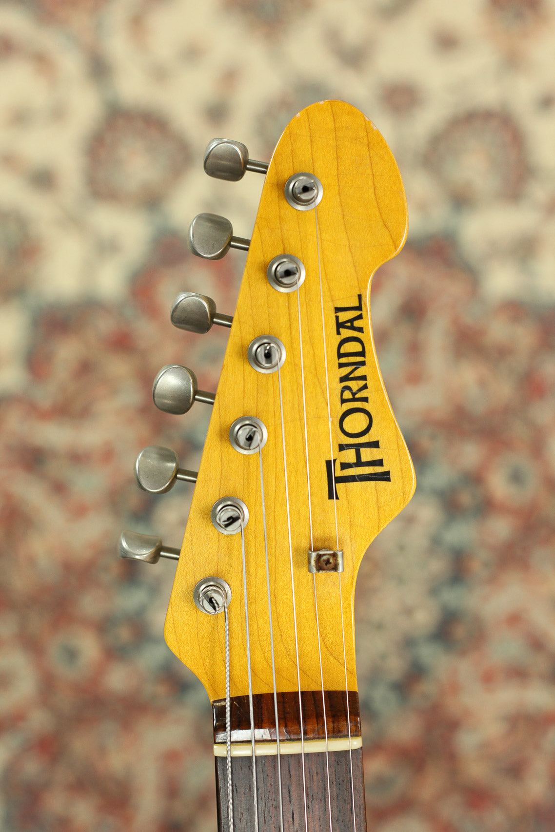 Thorndal Styx Masterbuilt Stratocaster | Aged Fiesta Red