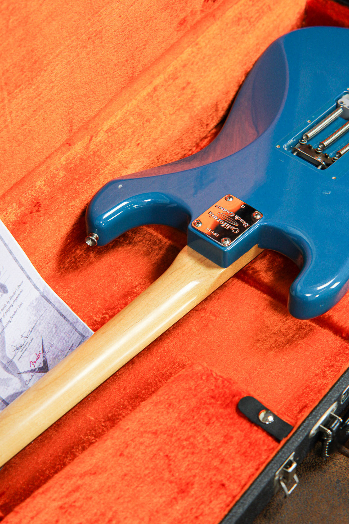 Fender Custom Shop '62 California Beach Stratocaster | Blue