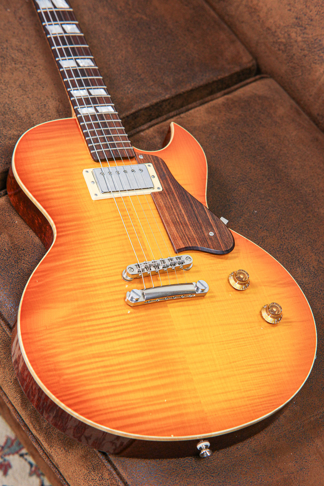Smitty Custom Classic Boutique SC | Flamed Amber Burst
