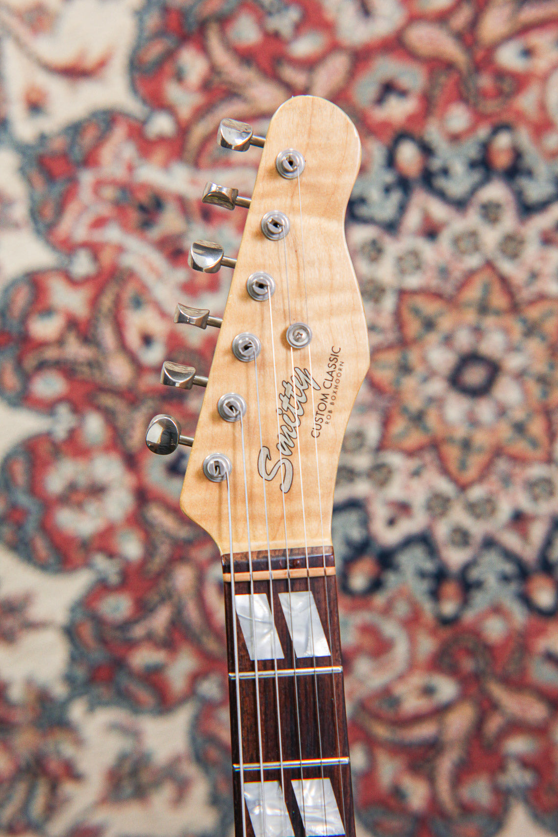 Smitty Custom Classic Boutique SC | Flamed Amber Burst