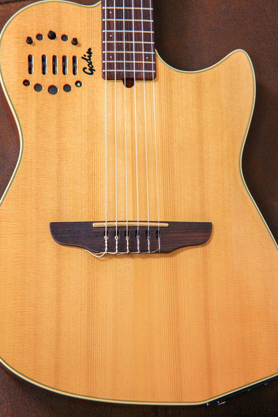 Godin Multiac Duet Nylon 1997  | Natural