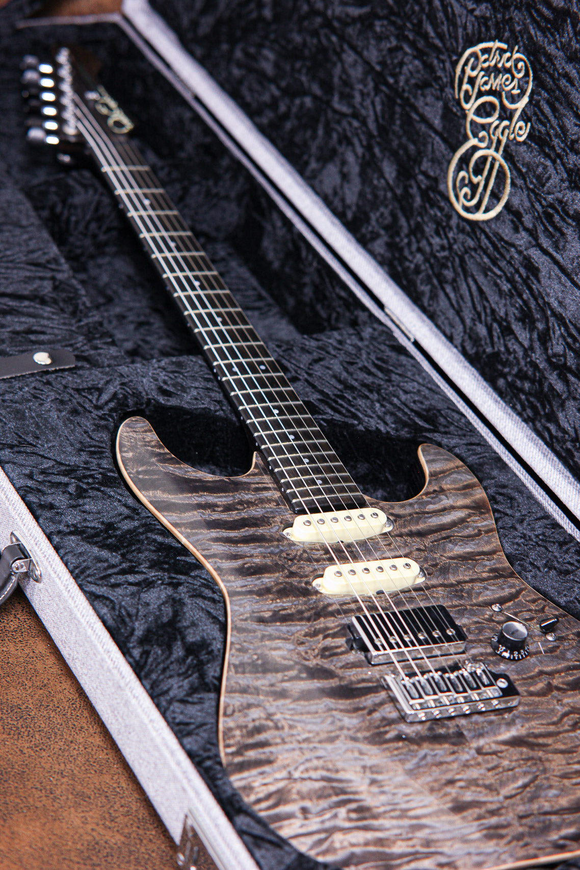 Patrick James Eggle 96 Drop Top Custom 2023 | Quilted Black