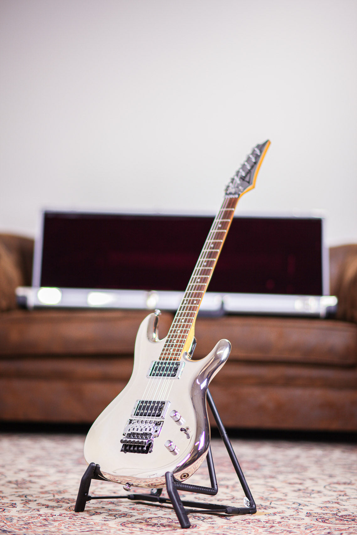 Ibanez JS10th Joe Satriani Chromeboy 1998 | Chrome