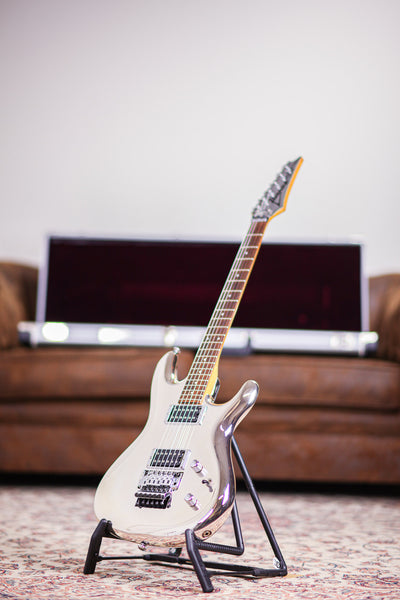 Ibanez JS10th Joe Satriani Chromeboy 1998 | Chrome – GitaarBarbaar