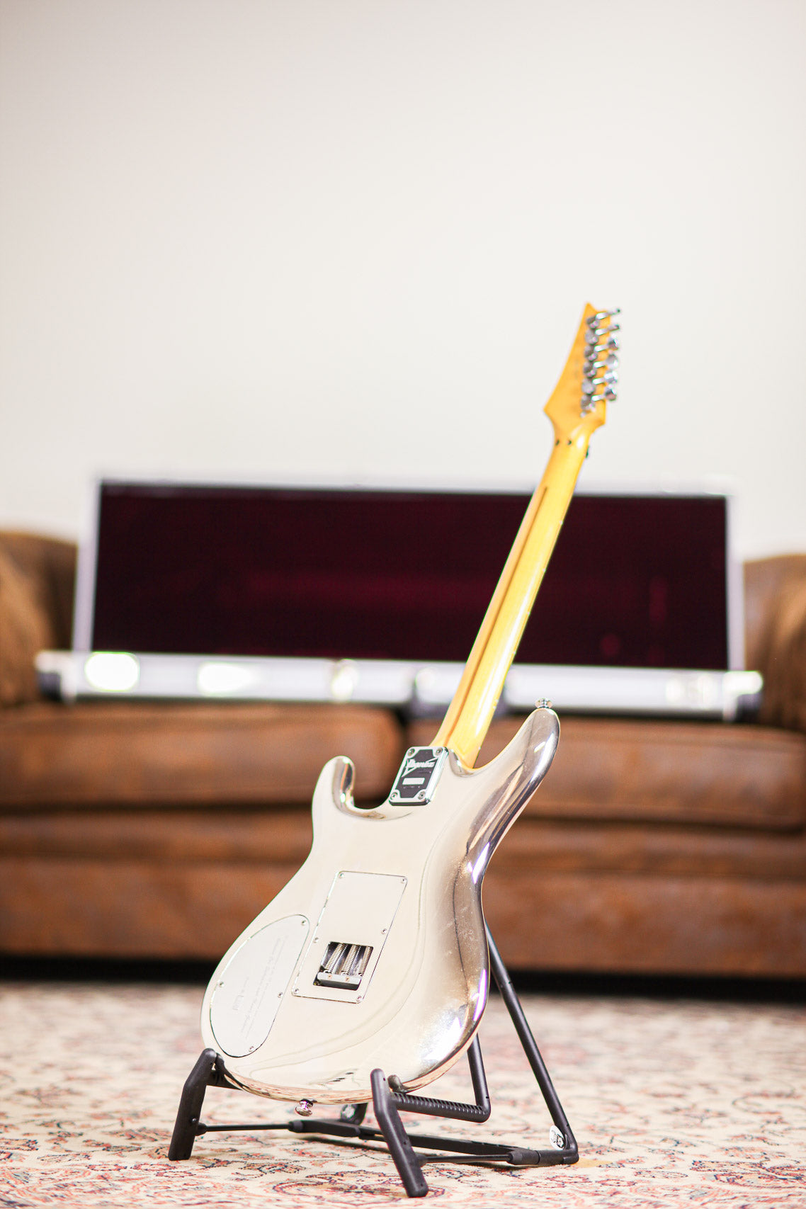 Ibanez JS10th Joe Satriani Chromeboy 1998 | Chrome