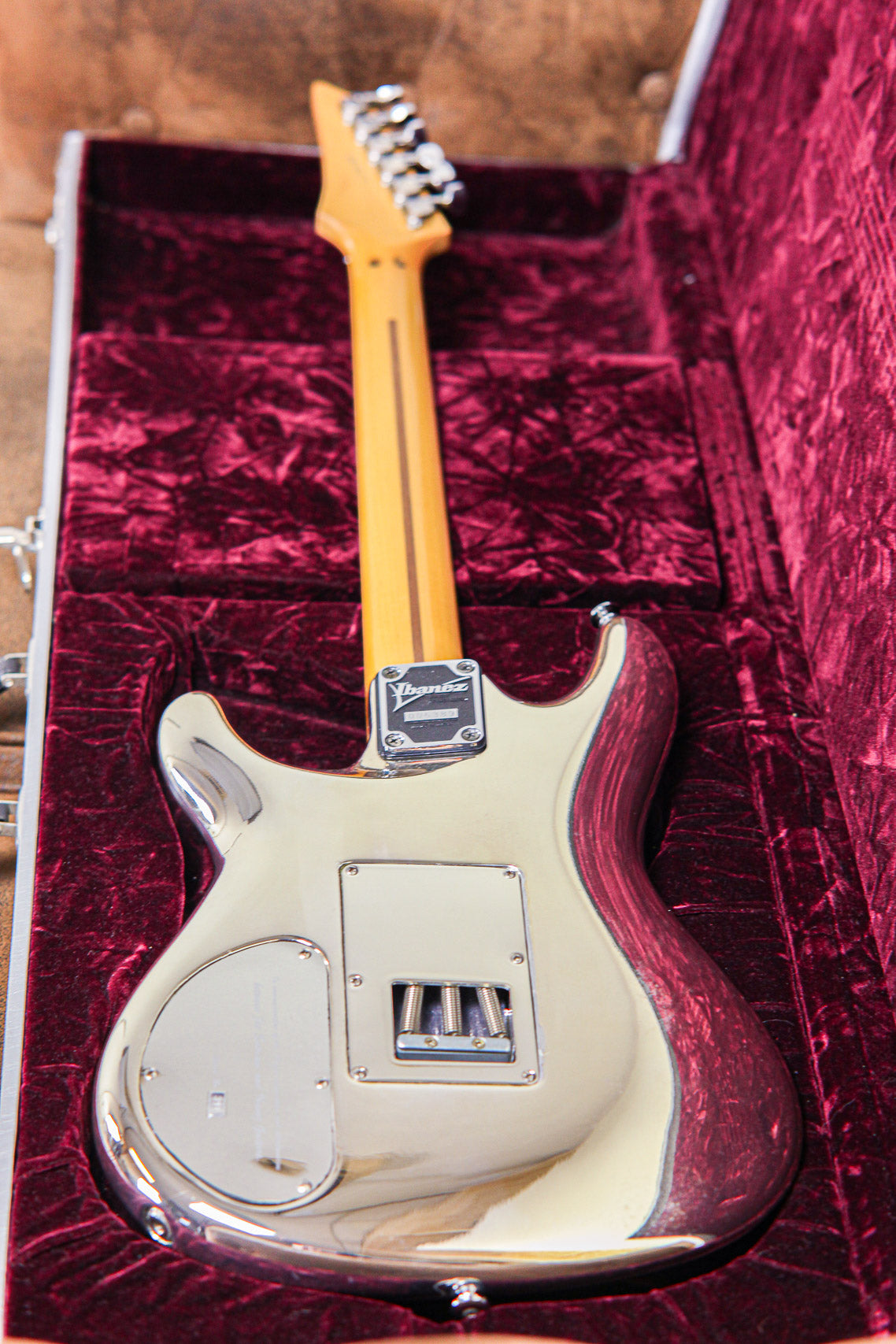 Ibanez JS10th Joe Satriani Chromeboy 1998 | Chrome