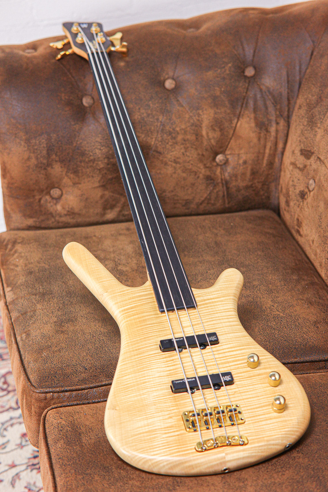 Warwick Corvette Proline Fretless 1994 | Natural