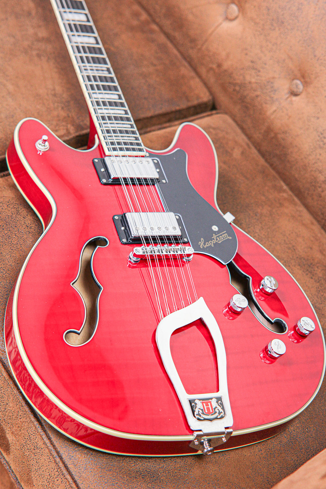 Hagstrom Viking Deluxe 12-String | Wild Cherry
