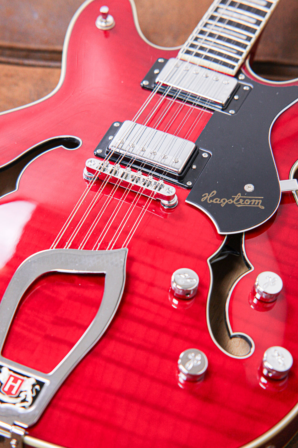 Hagstrom Viking Deluxe 12-String | Wild Cherry