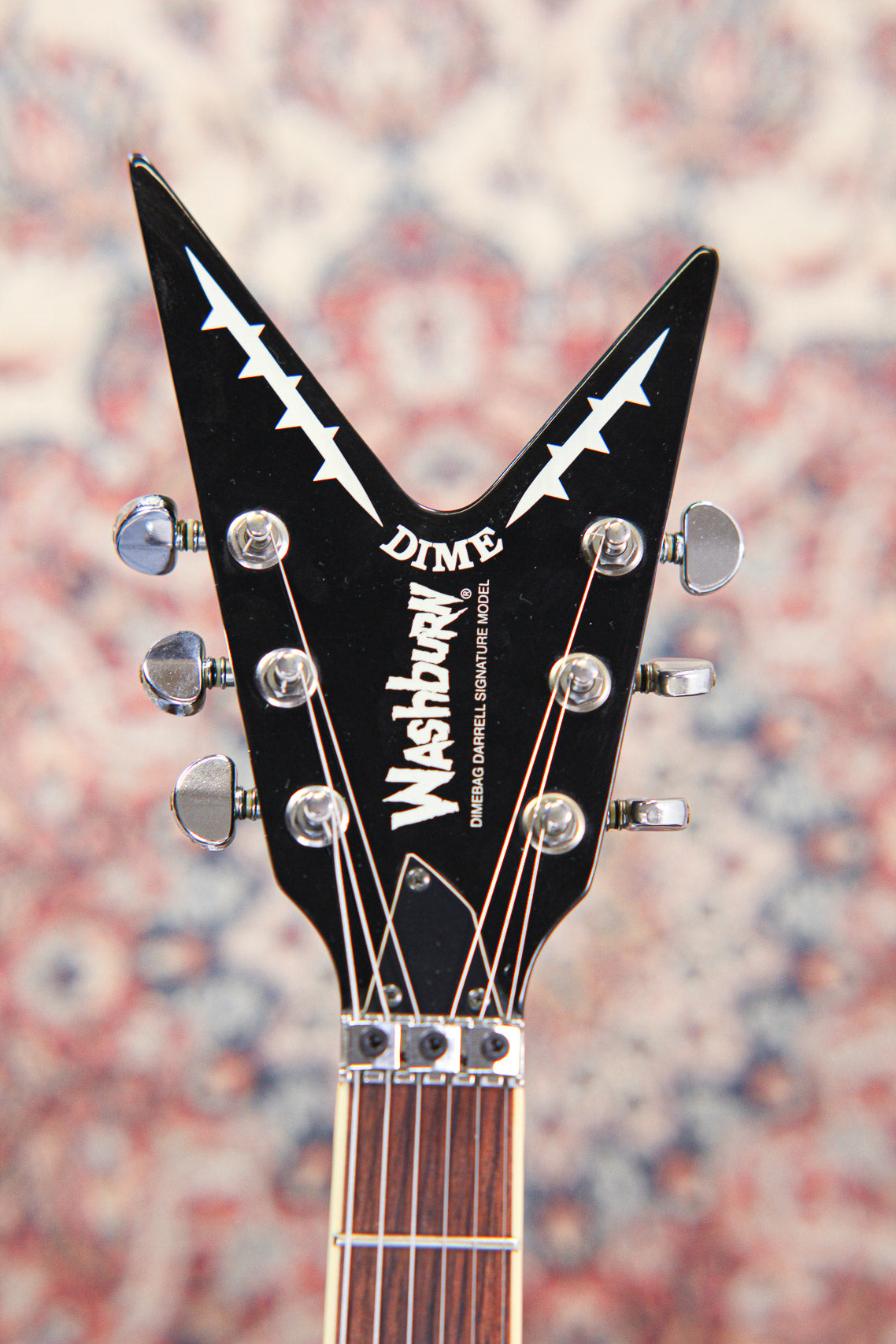 Washburn Dimebag Darrell 333 Blackjack | Black – GitaarBarbaar B.V.