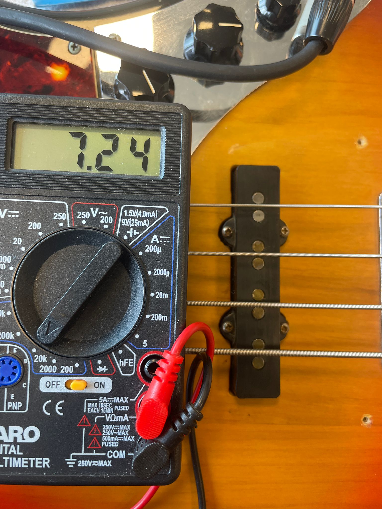 Fender Jazz Bass 1968 4.060kg | 3-Tone Sunburst