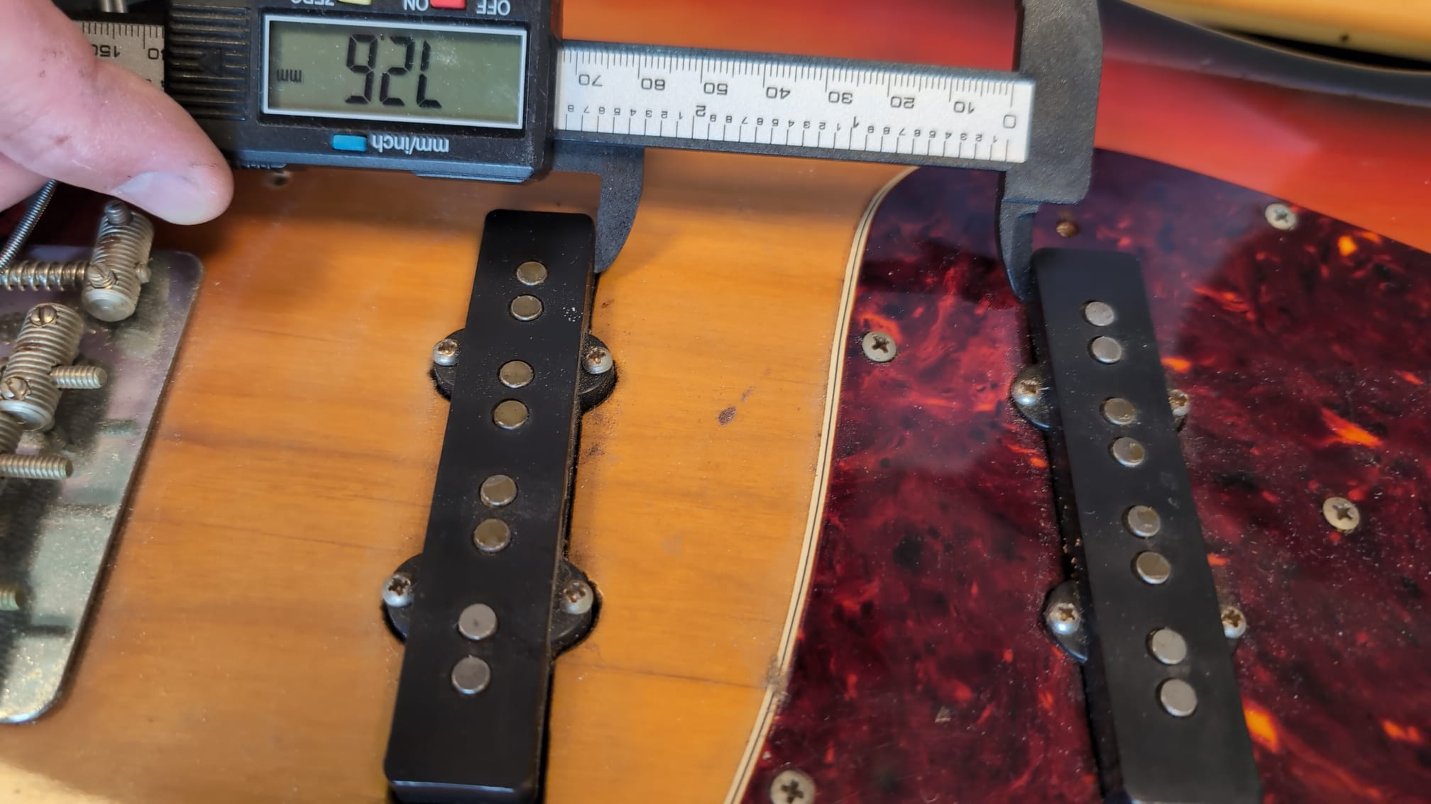 Fender Jazz Bass 1968 4.060kg | 3-Tone Sunburst