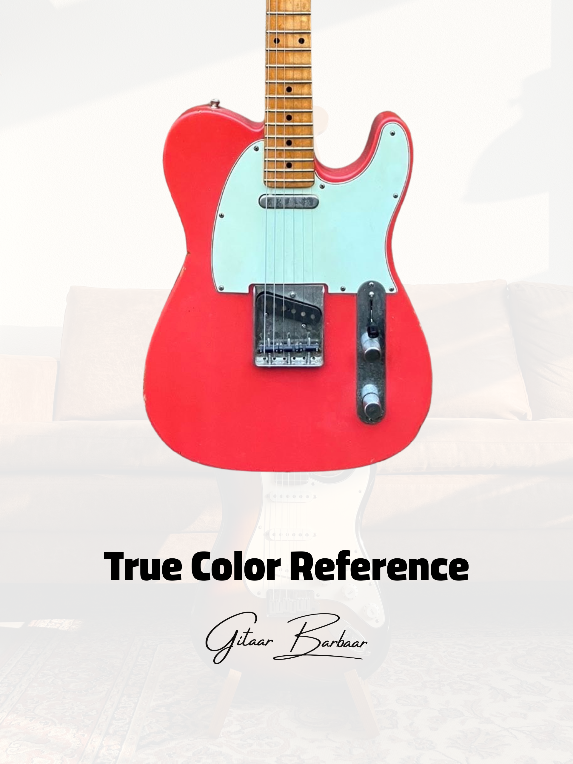 Kauffmann '63 T Telecaster | Coral Pink