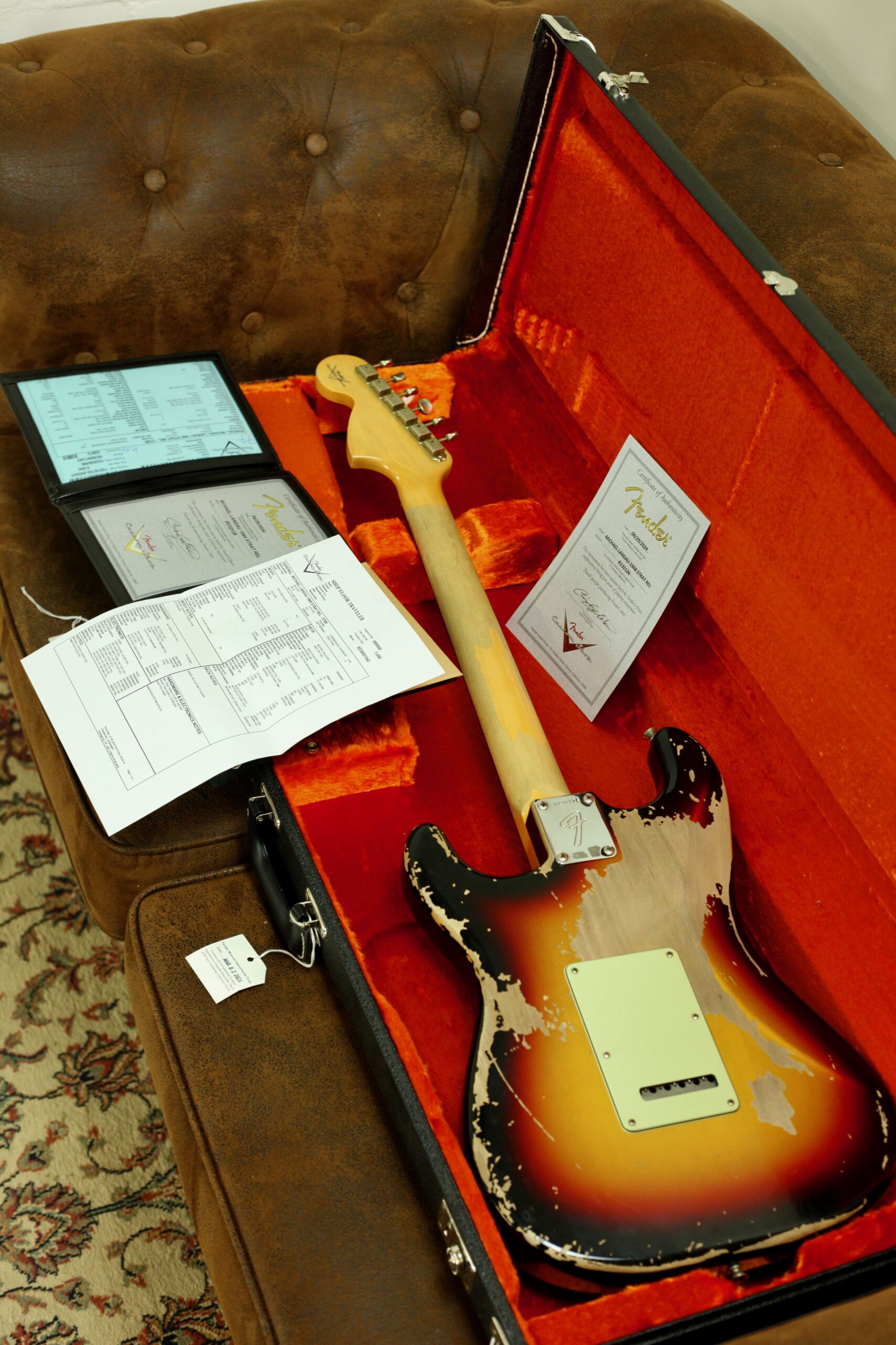Fender CS Michael Landau ’68 Stratocaster | Relic Sunburst