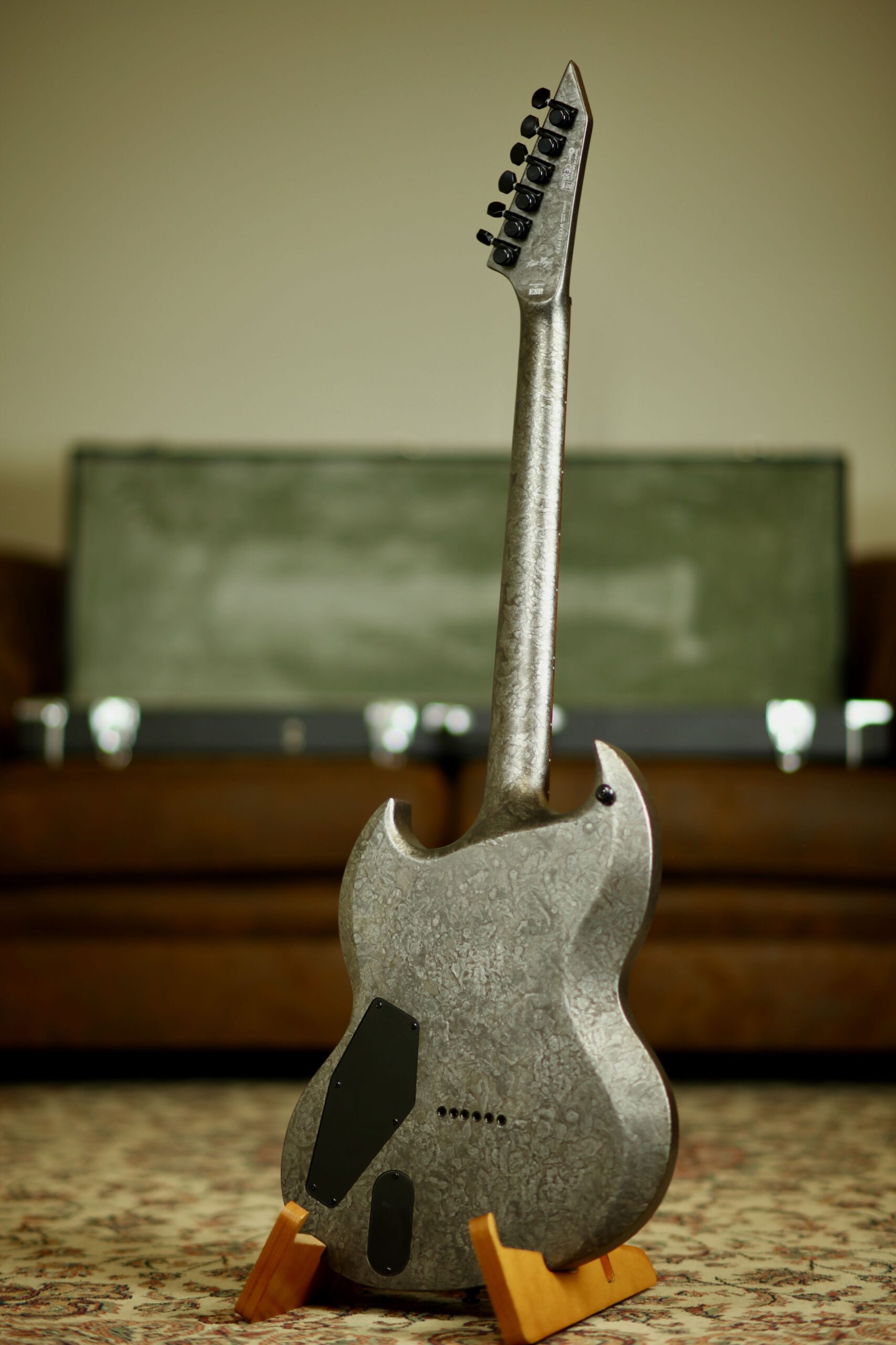 ESP LTD RM 600 Reba Meyers Signature | Black Marble