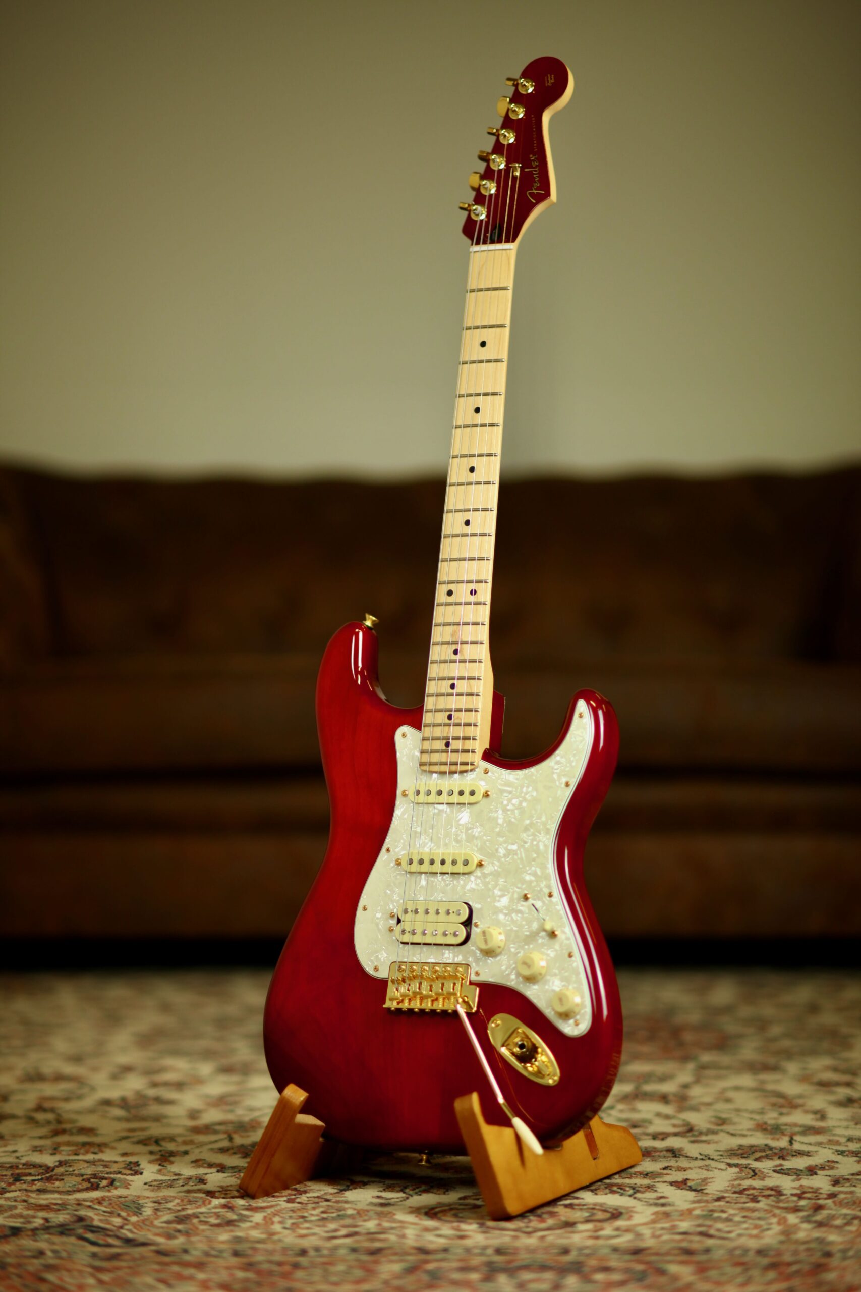 Fender Tash Sultana Stratocaster | Transparent Cherry