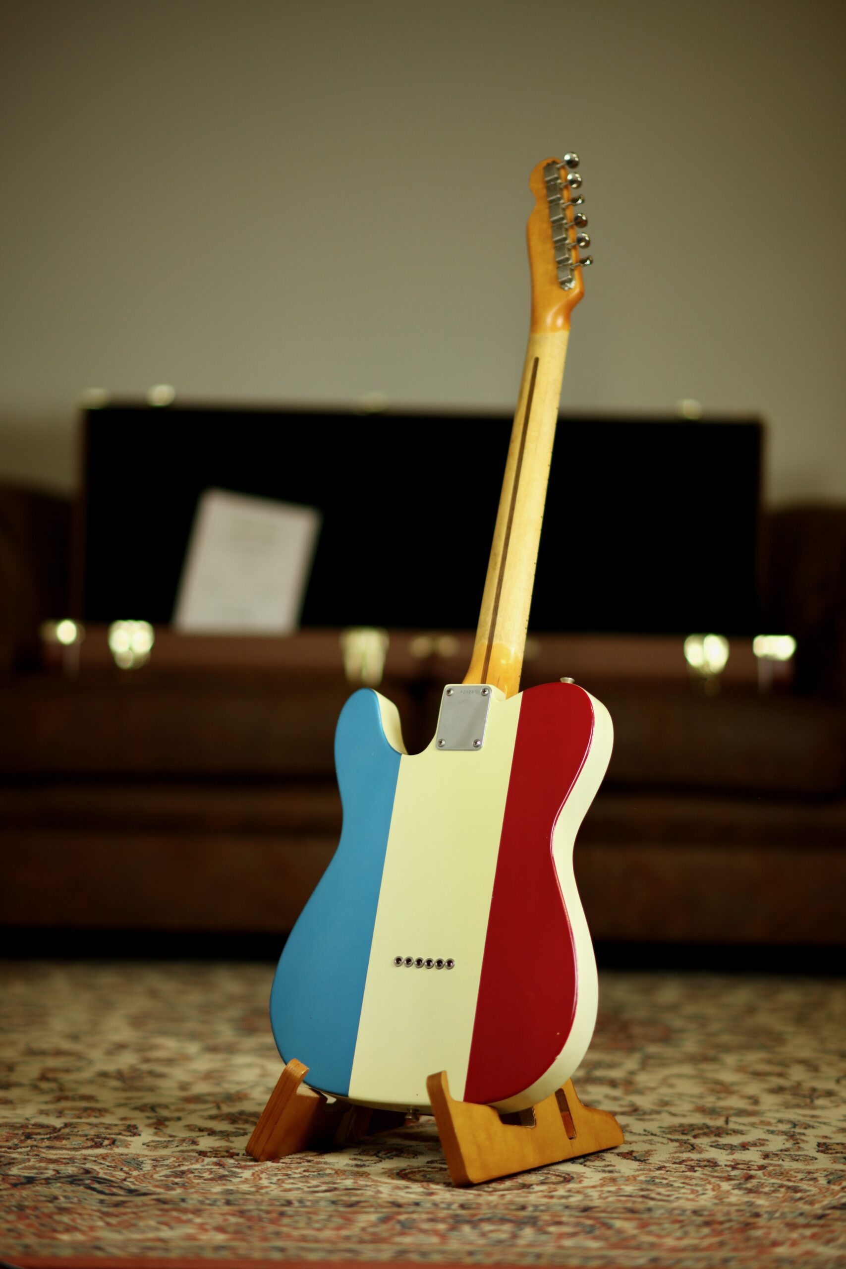 Del-Tone Buck Owens E-Custom Telecaster | Red White Blue