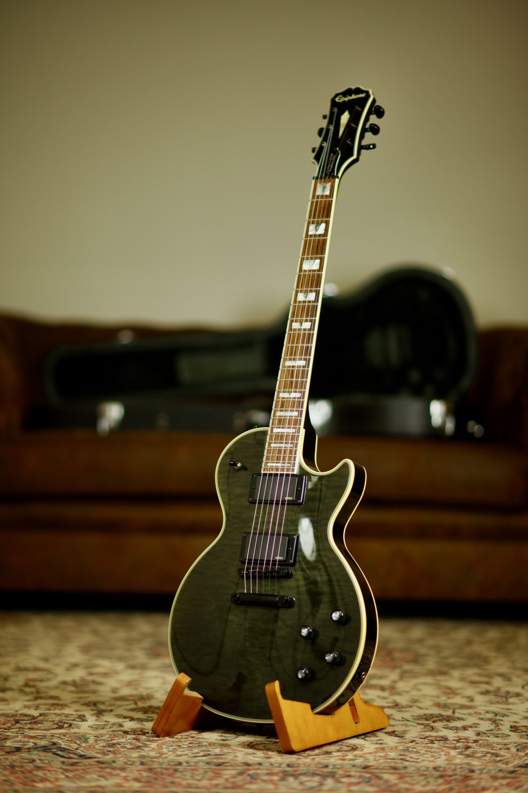 Epiphone Prophecy Les Paul Custom Plus | Midnight Ebony