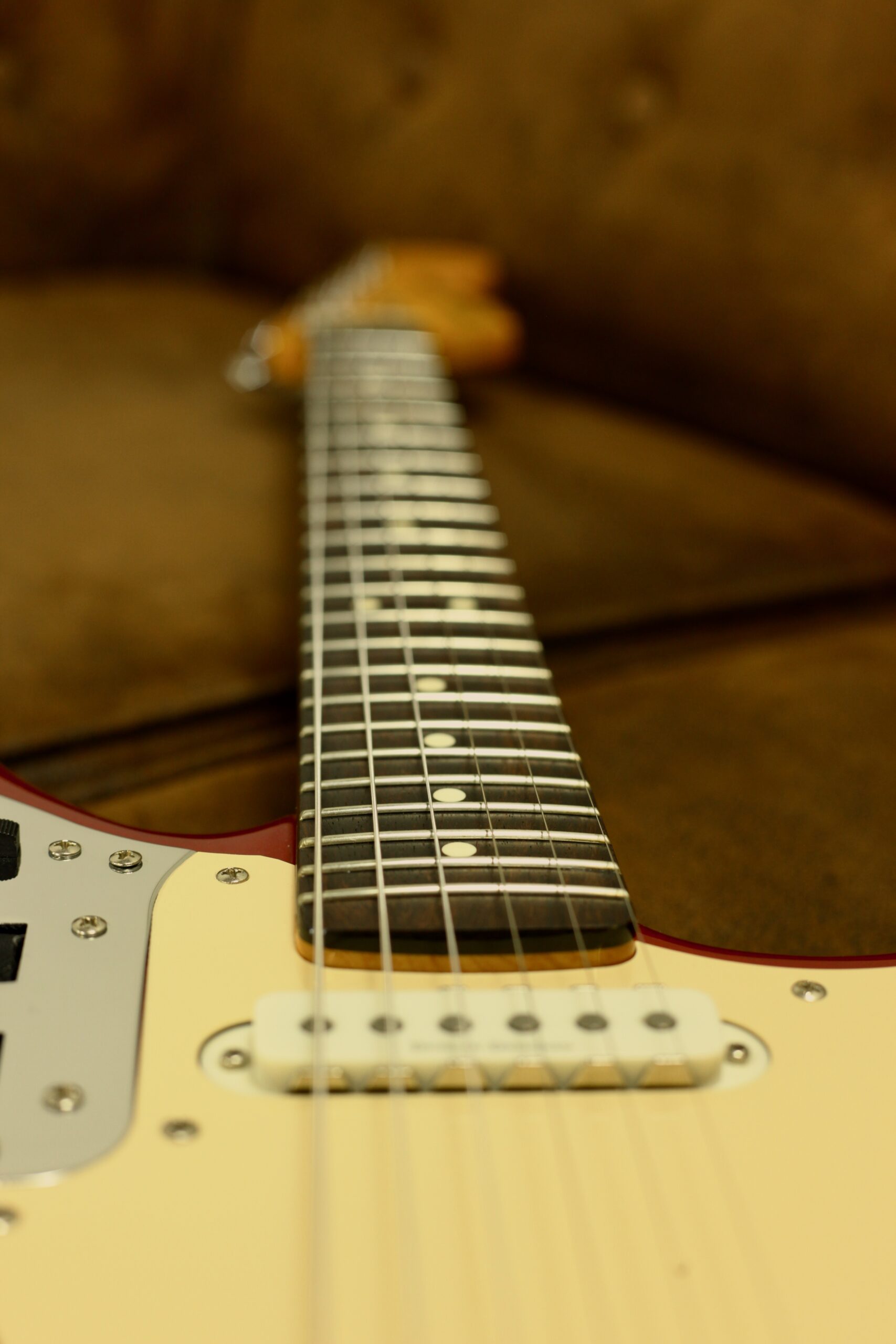 Squier Vintage Modified Jaguar | Candy Apple Red