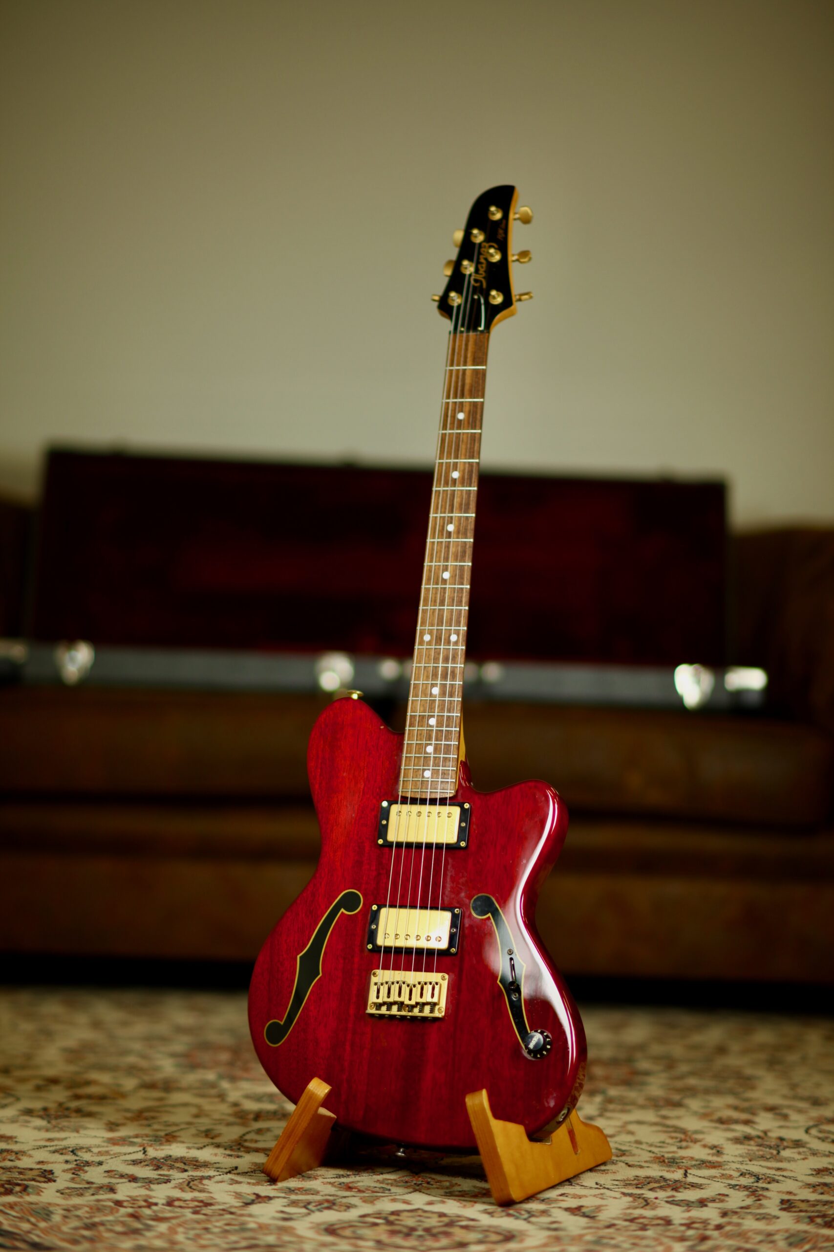 PGM900-TR Paul Gilbert Signature Talman 1997 | Transparent Red
