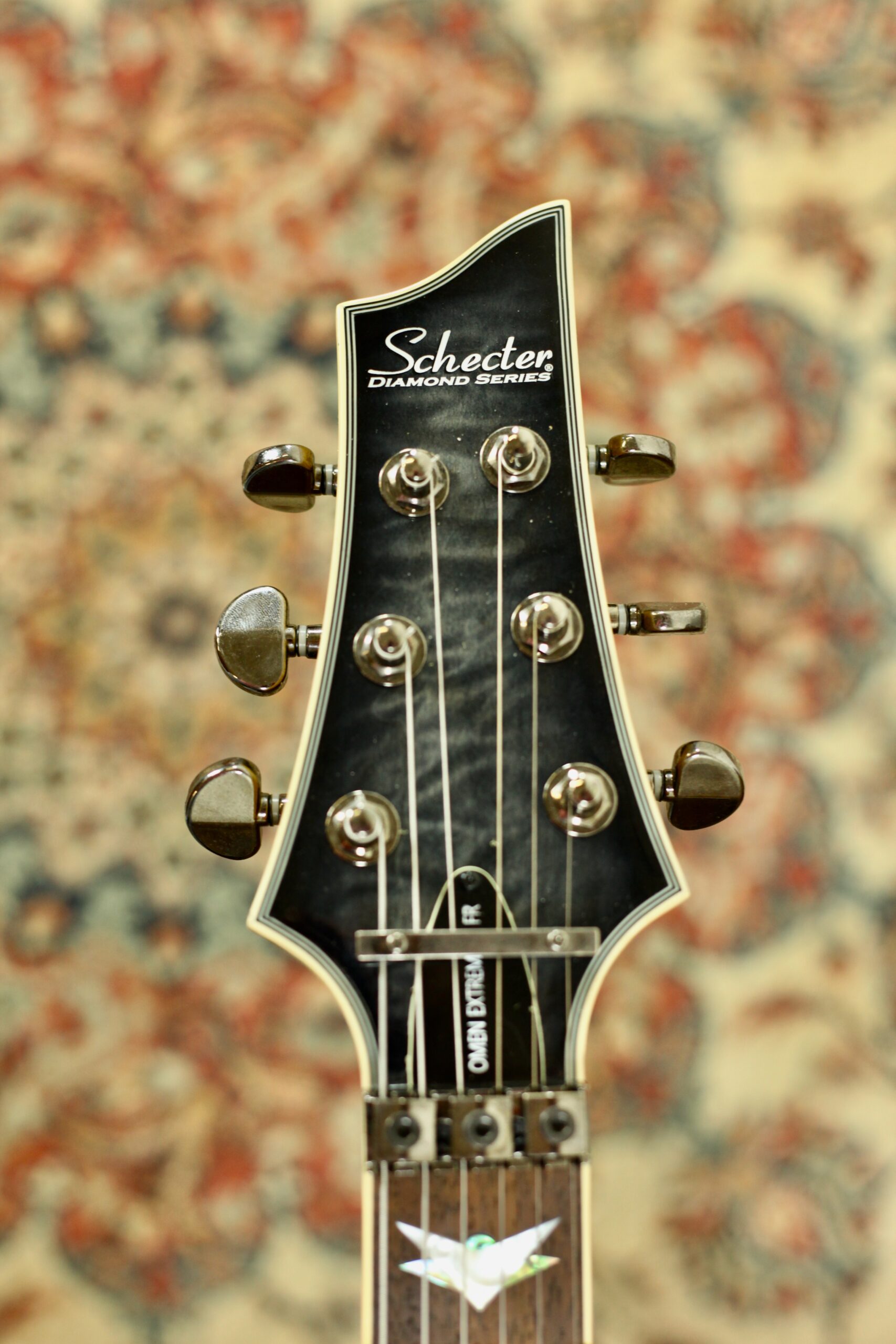 Schecter Omen Extreme 6 Floyd Rose | See Thru Black