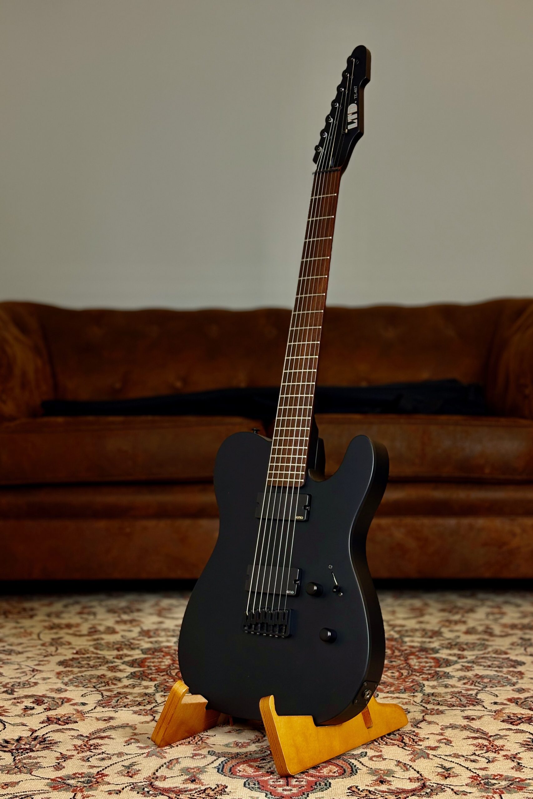 ESP LTD TE-407 | Black Satin
